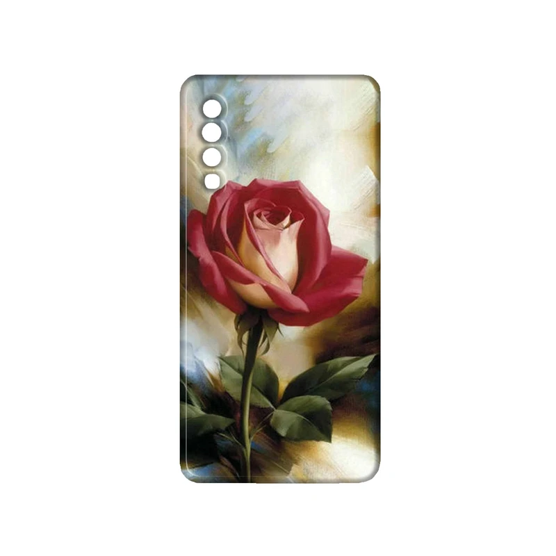کاور مدل گل کد 008 مناسب برای گوشی موبایل سامسونگ Galaxy A7 2018 / A750