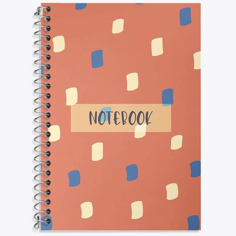 دفتر زبان 50 برگ خندالو مدل دو خط طرح فانتزی کد N385