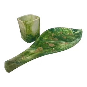 قهوه خوری مدل سنگی طرح قمری کد 8 مجموعه 2 عددی