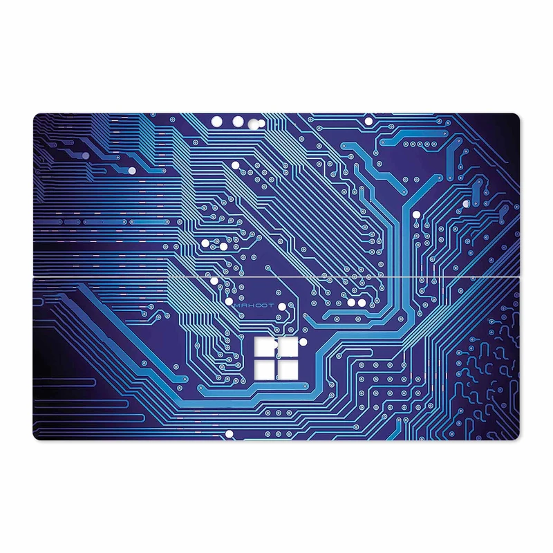برچسب پوششی ماهوت مدل Blue Printed Circuit Board مناسب برای تبلت مایکروسافت Surface Pro 4 2015