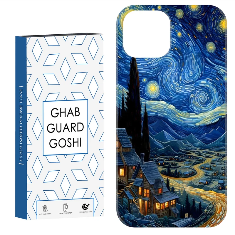 کاور قاب گارد گوشی طرح ونگوگ کد Dimo-069 مناسب برای گوشی موبایل اپل  IPHONE 12 / 12 PRO   