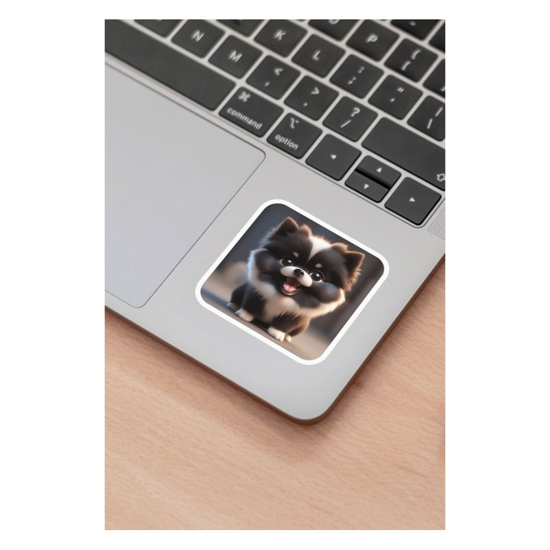 استیکر لپ تاپ و موبایل گوفی طرح سگ کوچولو مدل little Dog 55