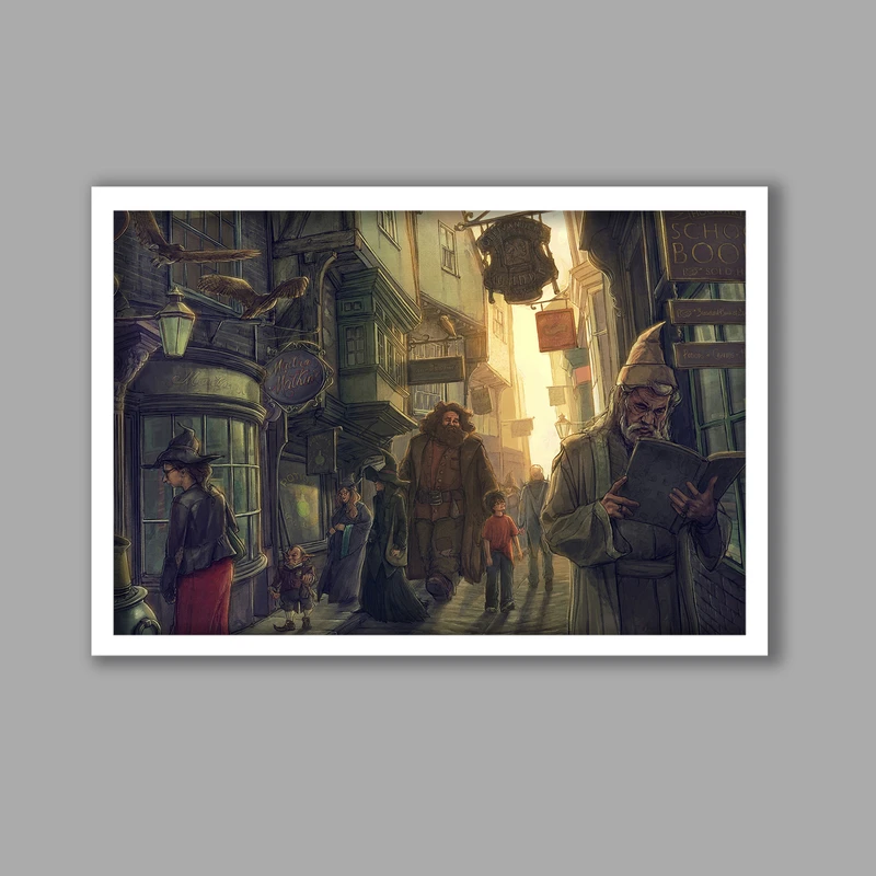 تابلو لیلیان مدل هری پاتر کد LA-G11417