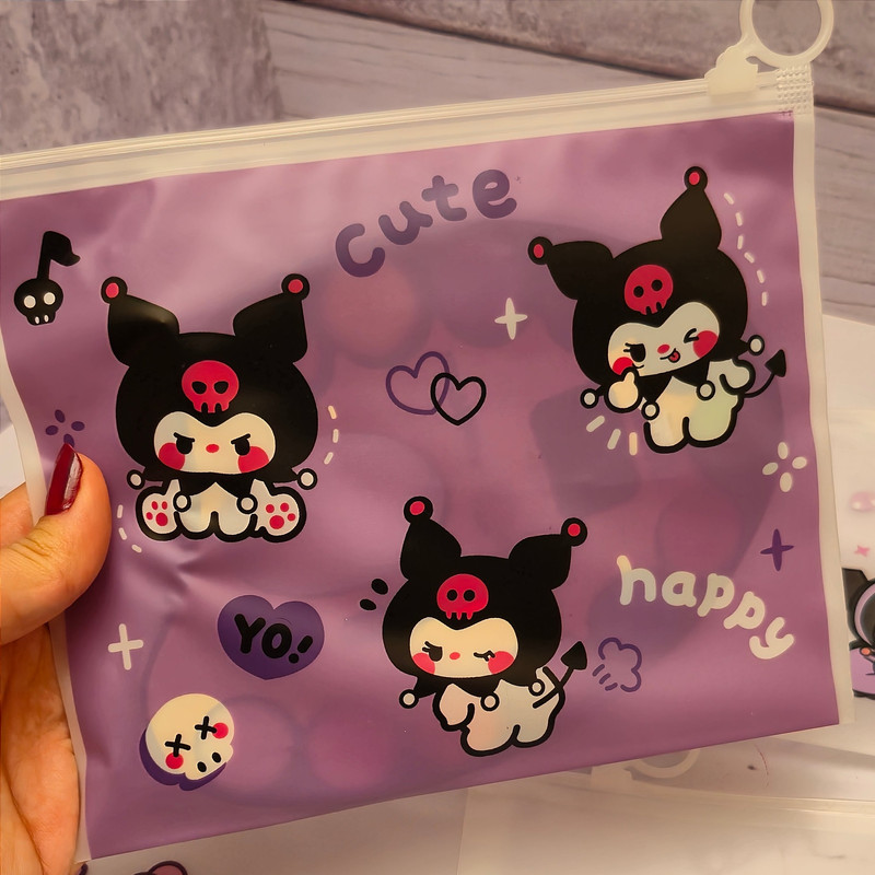 پوشه مدل کرومی سایز A5 کد cute بسته 2 عددی