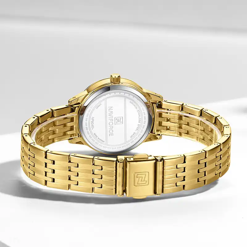 ست ساعت مچی عقربه ای زنانه و مردانه نیوی فورس مدل nf9228