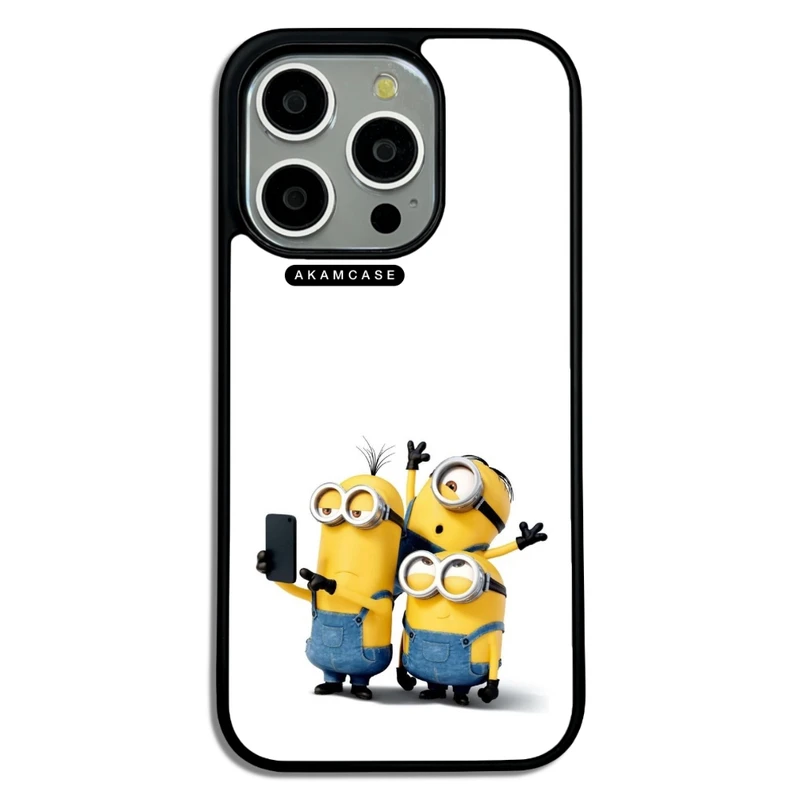 کاور آکام مدل AMC-WA15PRO-MINIONS11 مناسب برای گوشی موبایل اپل iPhone 15 Pro