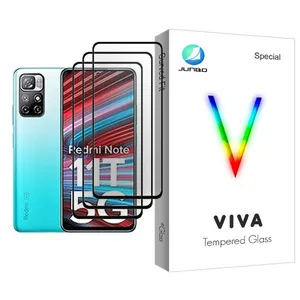 Junbo Viva Glass MIX003 Screen Protector For Xiaomi Redmi Note 11T 5G Pack Of 3