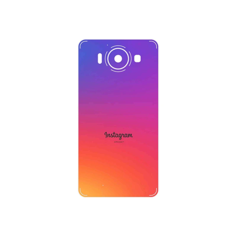 برچسب پوششی ماهوت مدل Instagram مناسب برای گوشی موبایل مایکروسافت Lumia 950