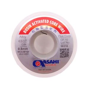 نقد و بررسی سیم لحیم  آساهی مدل CF-10 وزن 50 گرم توسط خریداران