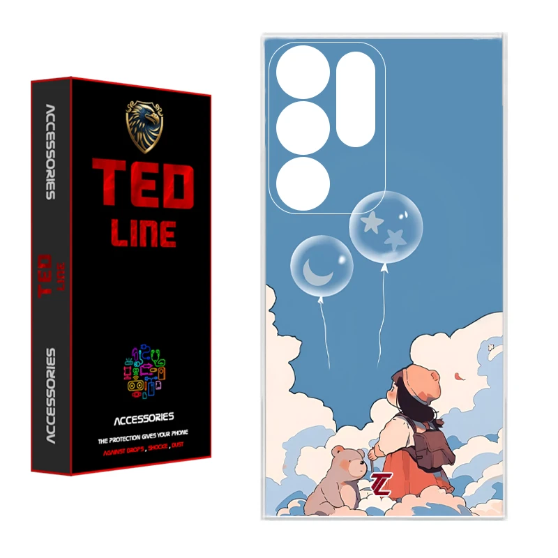 کاور تدلاین طرح دخترونه کد 1202 مناسب برای گوشی موبایل سامسونگ Galaxy S25 Ultra