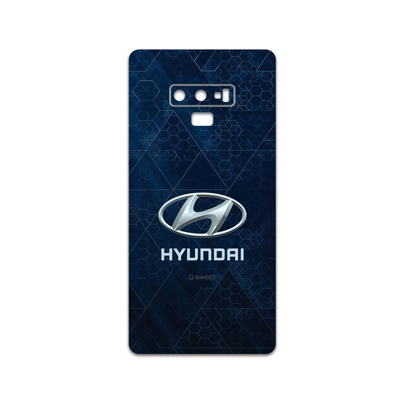 برچسب پوششی ماهوت مدل Hyundai مناسب برای گوشی موبایل سامسونگ Galaxy Note 9
