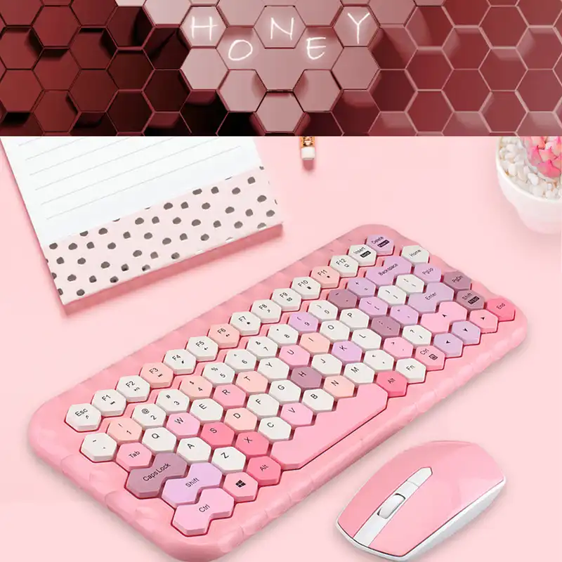 کیبورد و موس بی سیم مافی مدل Honey