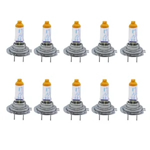 لامپ خودرو پارس تاب مدل H7 Gold 12V/100W بسته 10 عددی