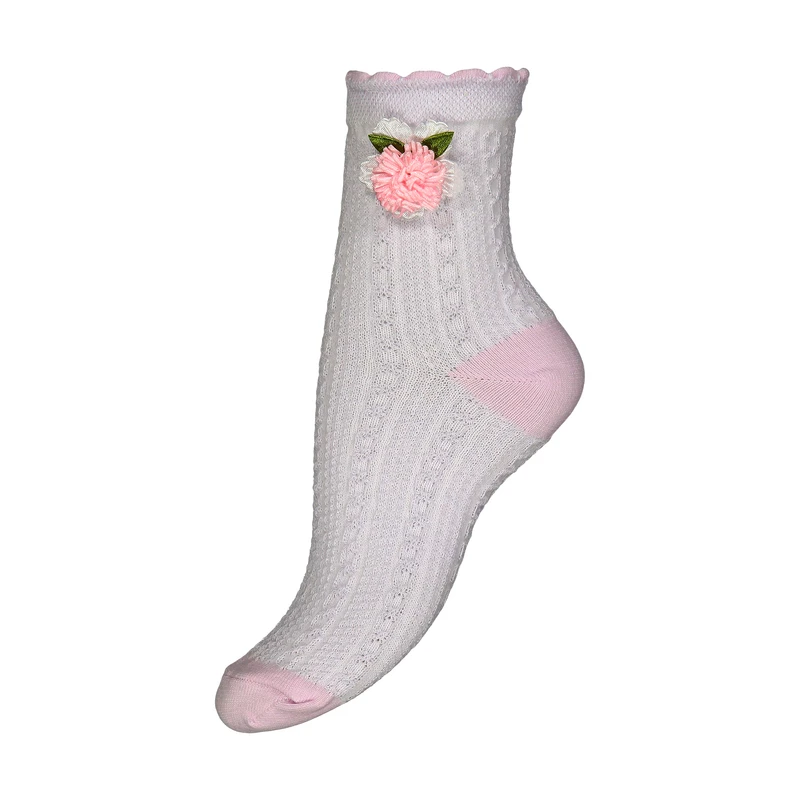 جوراب زنانه مدل گل کد 01