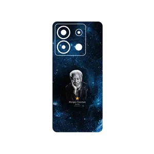 MAHOOT Morgan Freeman Cover Sticker for Xiaomi Redmi Note 13 Pro 5G