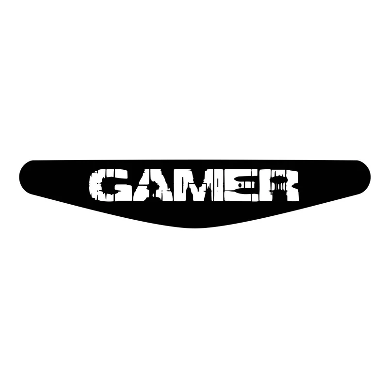 برچسب لایت بار دسته پلی استیشن 4 ونسونی طرح Gamer