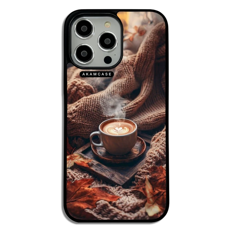 کاور آکام مدل AMC-WA14PROMAX-COFFEE-17 مناسب برای گوشی موبایل اپل iPhone 14 Pro Max