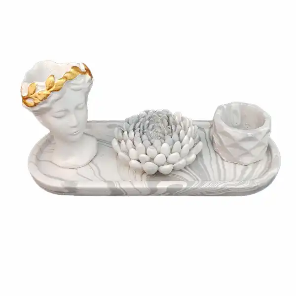 ست 4 تکه جاشمعی مدل Angel