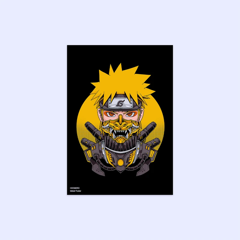 پوستر هومرو مدل فلزی طرح انیمه ناروتو کد PS1328