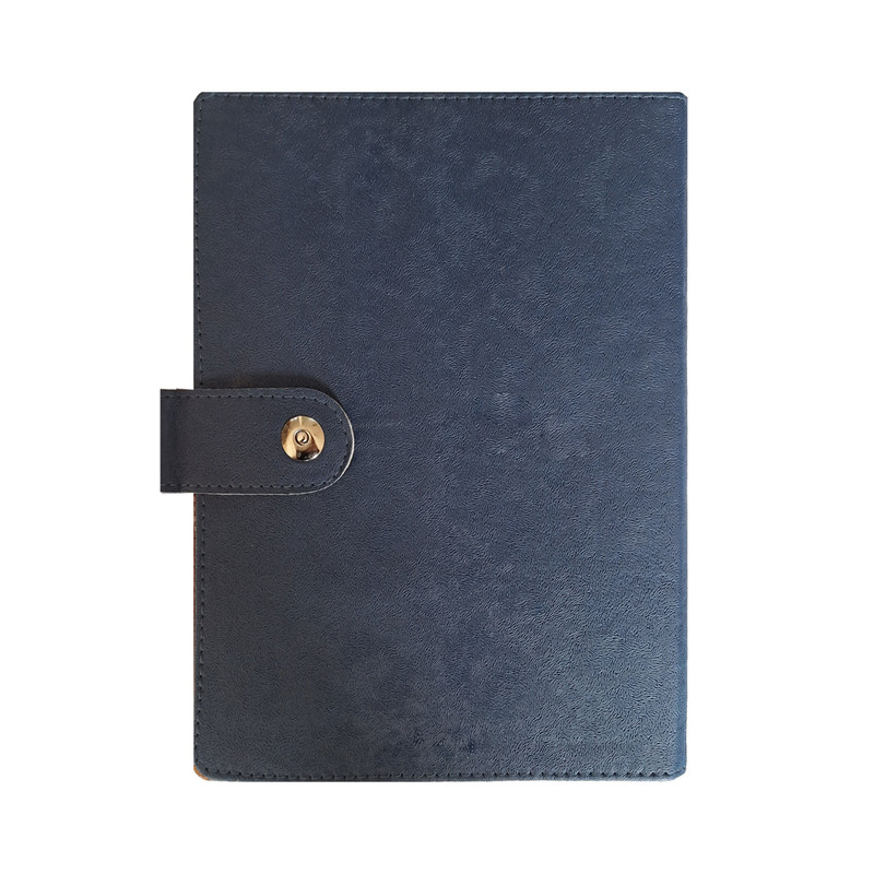 دفتر کلاسوری 80 برگ مدل چرم پوست آهویی کد 117006276