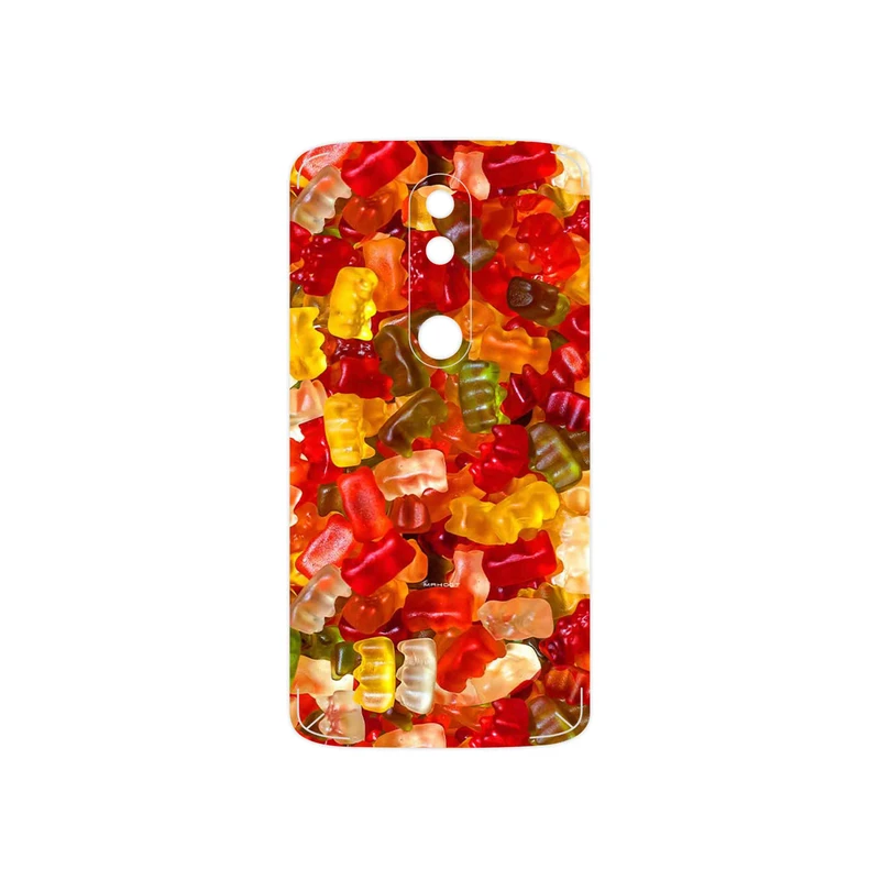 برچسب پوششی ماهوت مدل Gummi candy 1 مناسب برای گوشی موبایل موتورولا Moto X Force