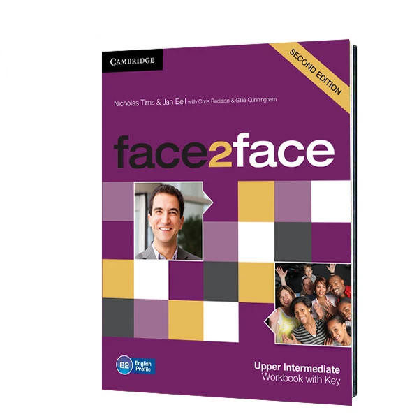 کتاب Face2Face 2nd Upper-Intermediate اثر Gillie Cunningham انتشارات کمبریج