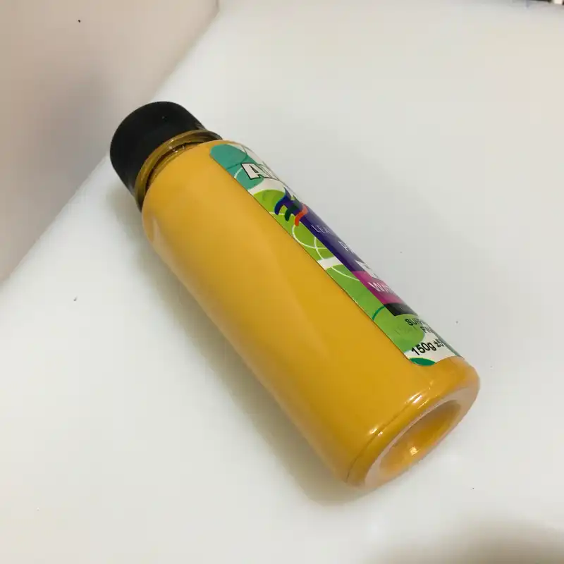 رنگ خردلی لبه چرم آنیما کد M413 وزن 150 گرم