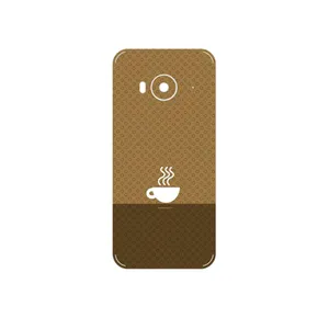 MAHOOT Minimal Cup of Coffee Icon Cover Sticker for HTC One ME