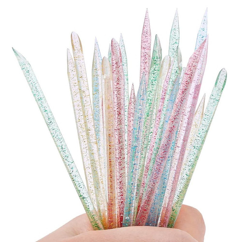 عقب زن ناخن مدل پلاستیکی اکلیلی بسته 50 عددی