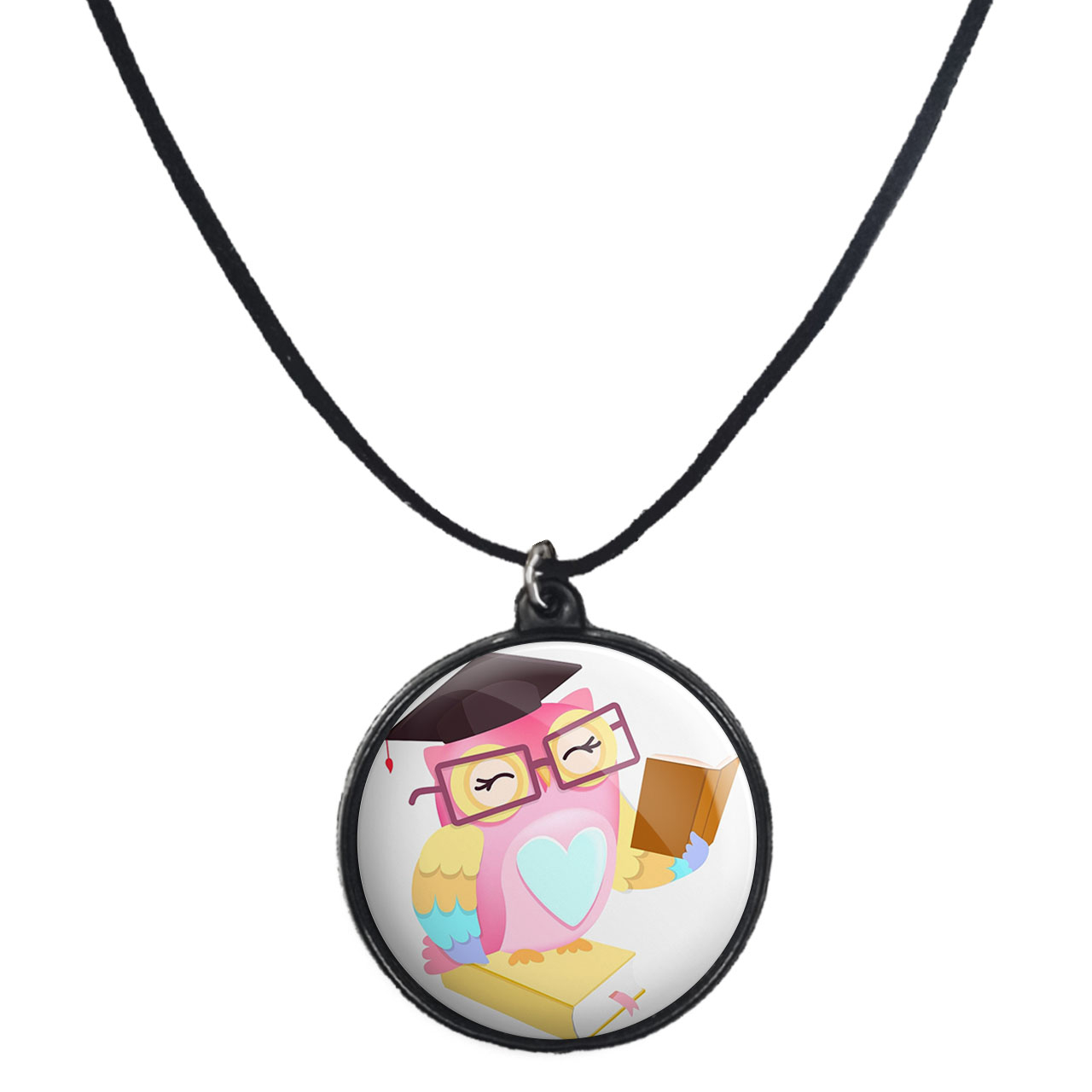 گردنبند پرمانه طرح جشن الفبا کد pmb.22619 مدل دو طرفه