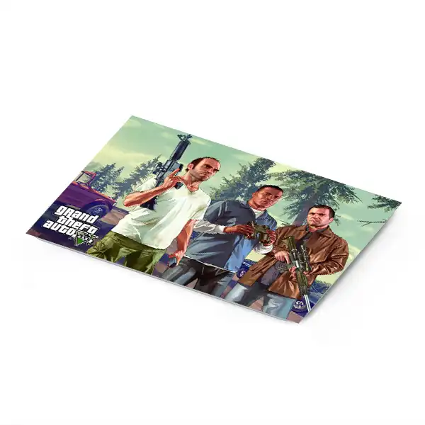 ماوس پد مدل بازی  gta v