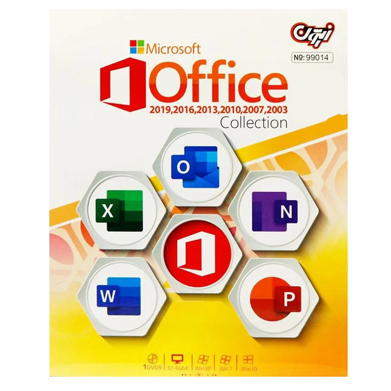 نرم افزار Office 2019,2016,2013,2010,2007,2003 Collection نشر زیتون