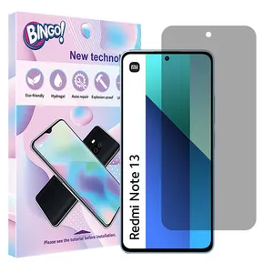 Bingo Tough model privacy screen protector suitable for Xiaomi Redmi Note 13 4G mobile phone