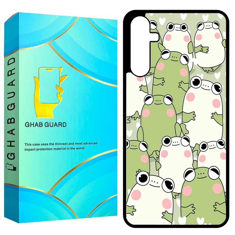 کاور قاب گارد طرح قورباغه مدل GCHPA24 مناسب برای گوشی موبایل سامسونگ Galaxy A24 4G