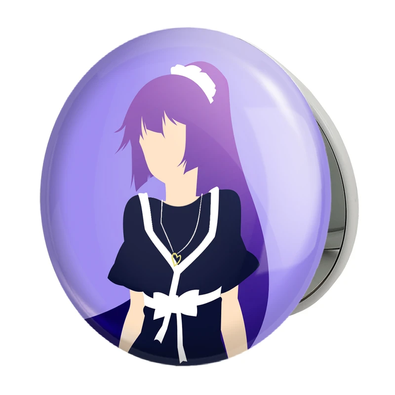 آینه جیبی خندالو طرح سنجو گاهارا انیمه مونوگاتاری مدل تاشو کد 16198 