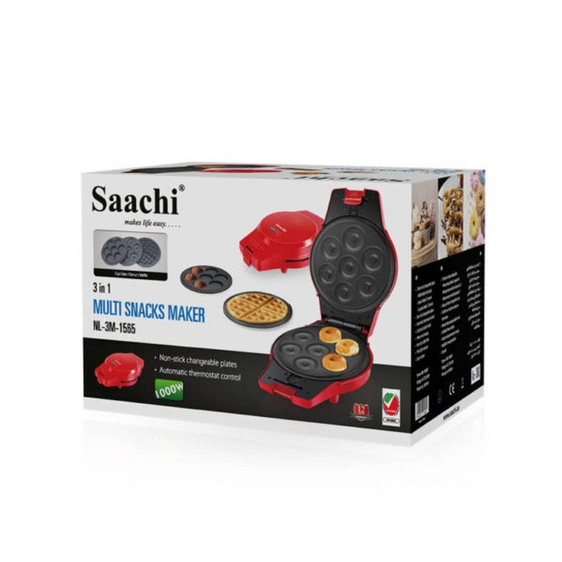 وافل ساز ساچی مدل NL-3M-1565 وافل ساز ساچی مدل NL-3M-1565