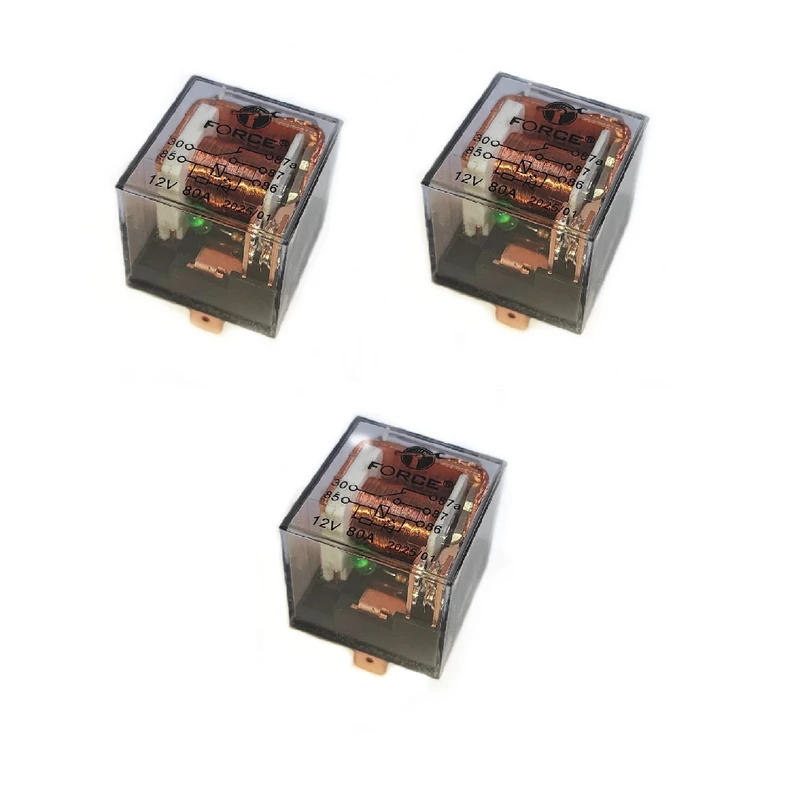 رله آفتامات بوق فورس مدل 80 آمپر بسته سه عددی