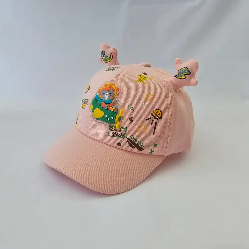 کلاه کپ بچگانه مدل خرس و هلیکوپتر فانتزی ۵