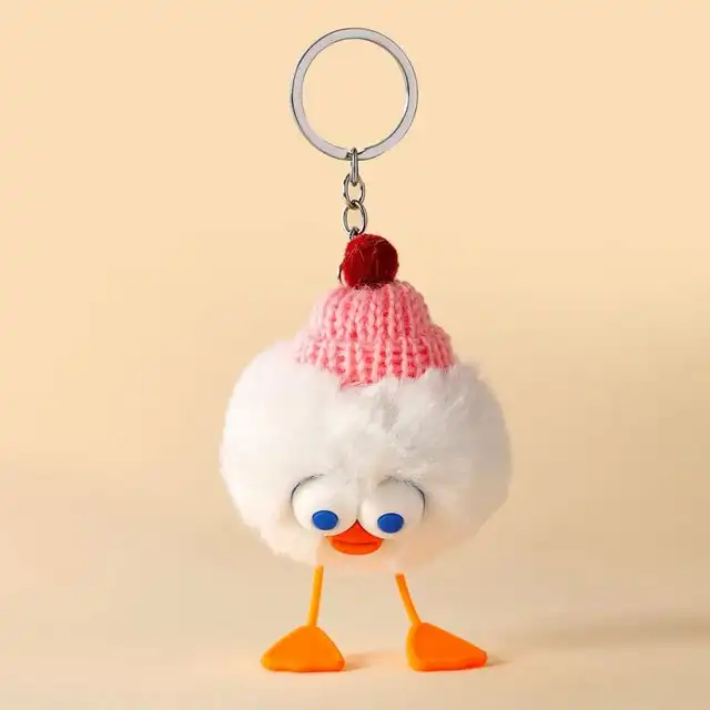 جاکلیدی مدل عروسکی جوجه پشمالو