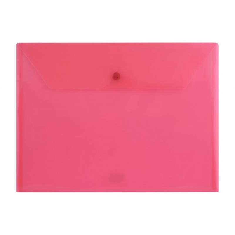 پوشه دکمه دار پاپکو مدل شفاف کد A4-105T پوشه دکمه دار پاپکو مدل شفاف کد A4-105T