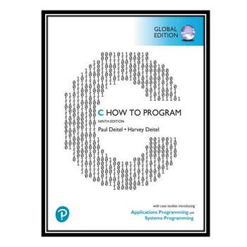 قیمت و خرید کتاب C How to Program: With Case Studies in Applications ...