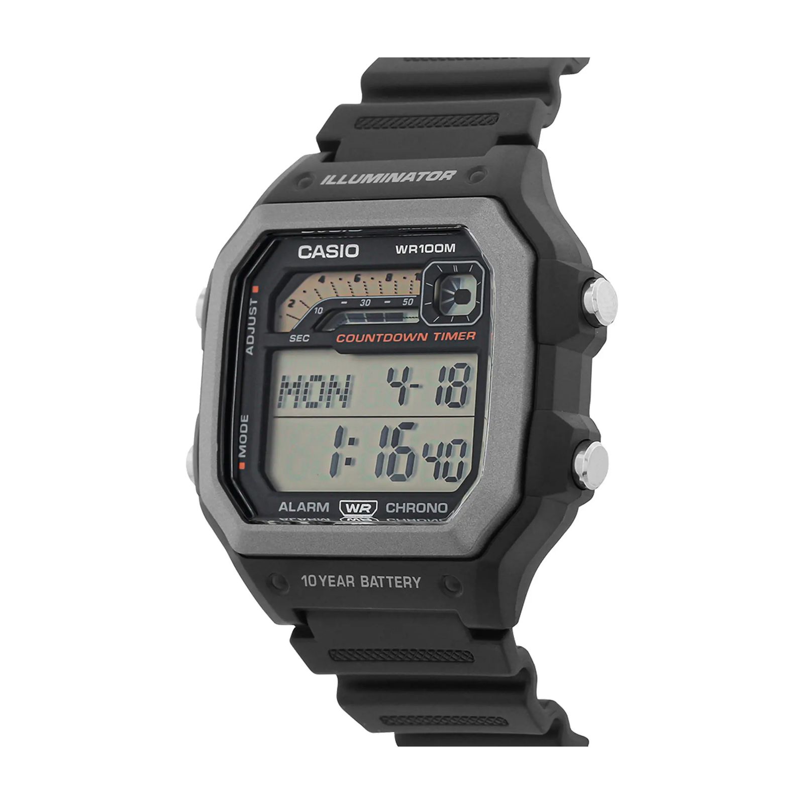 ساعت مچی دیجیتال کاسیو مدل WS-1600H-1AVDF -  - 3