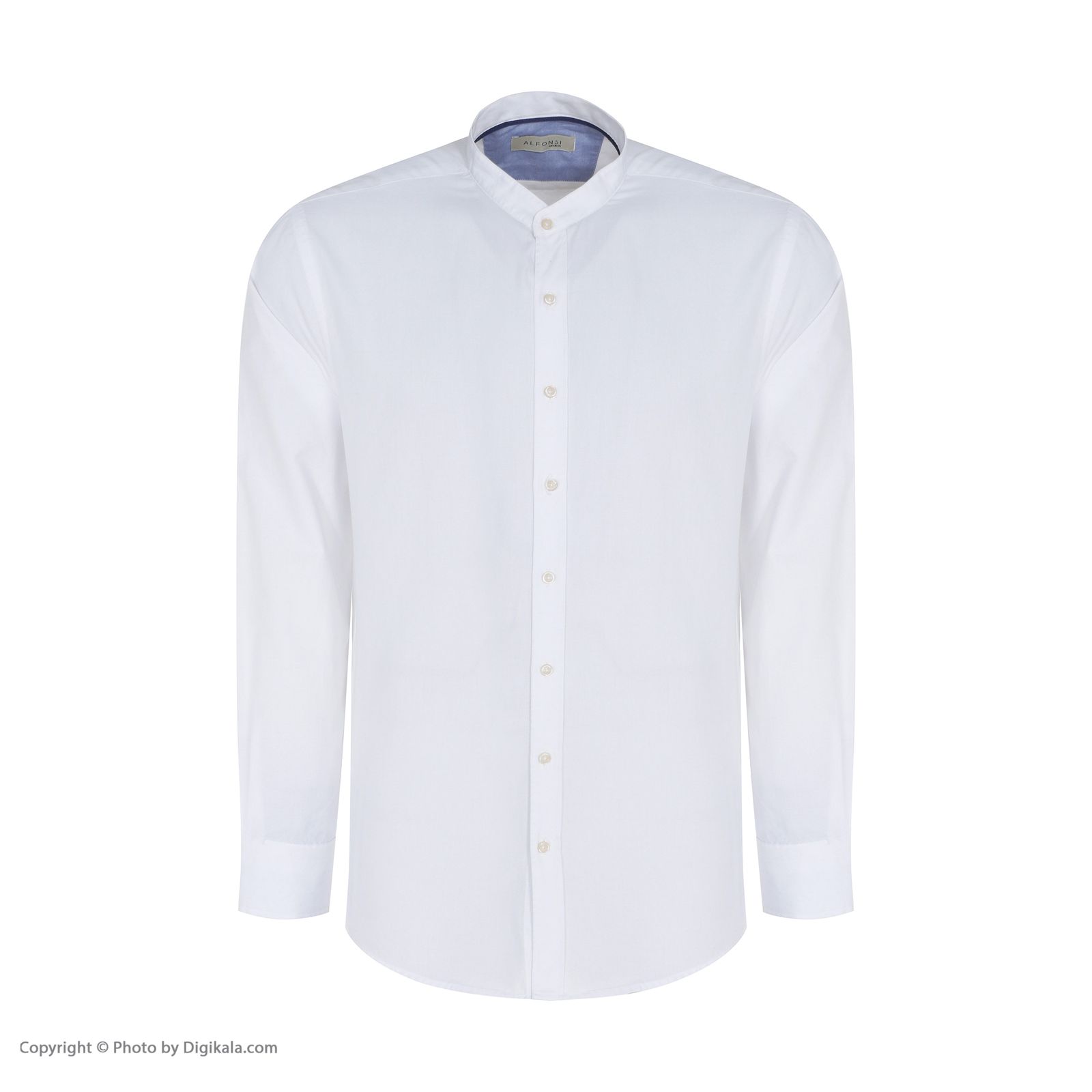 پیراهن مردانه آلفونسی مدل M2102004SH-WHITE -  - 2