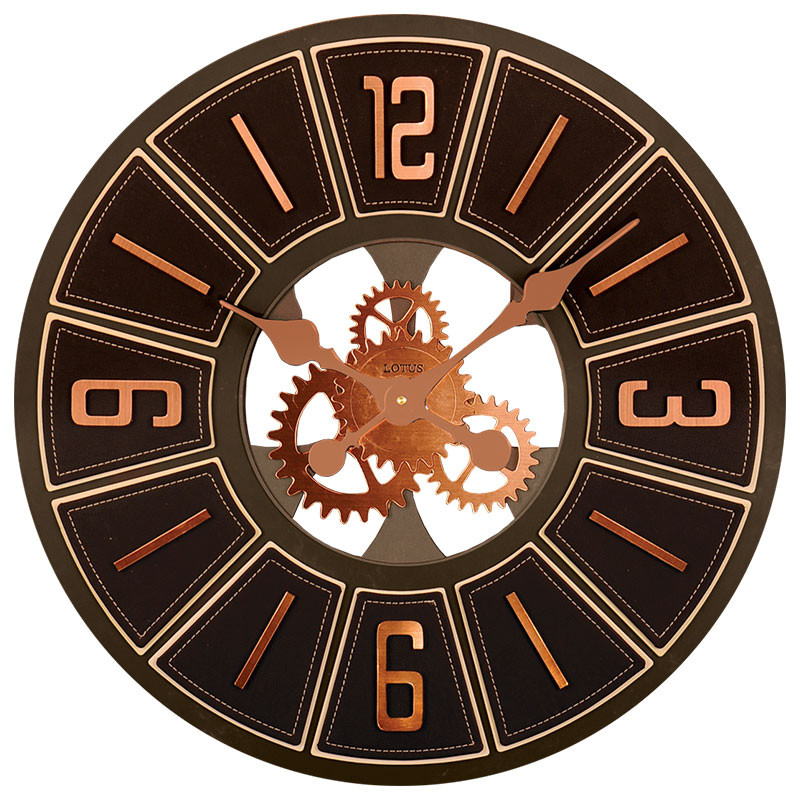 ساعت دیواری لوتوس مدل 2203 rosegold