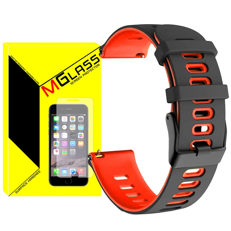 بند ام‌گلس مدل Hike MG مناسب برای ساعت هوشمند گارمین Vivoactive HR / Luxe / Style / Venu / Venu SQ