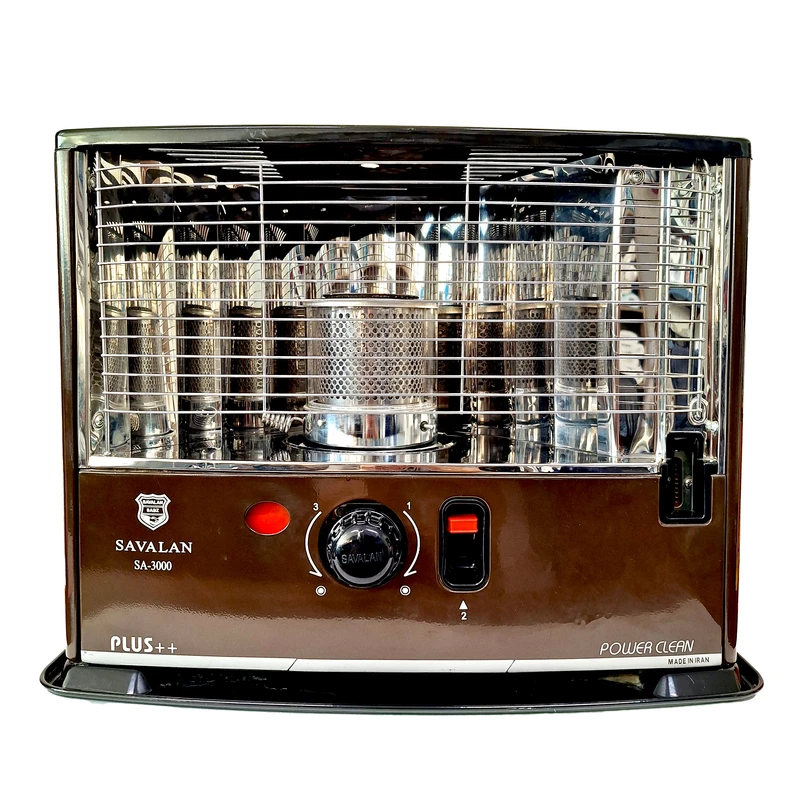 بخاری نفتی سولان سبز مدل SA30-3000 طرح تیوست بدون دودکش بخاری نفتی سولان سبز مدل SA30-3000 طرح تیوست بدون دودکش