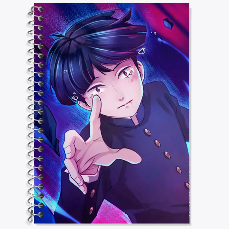 دفتر لغت 50 برگ خندالو مدل شییکو انیمه موب سایکو Mob Psycho 100 کد 24500