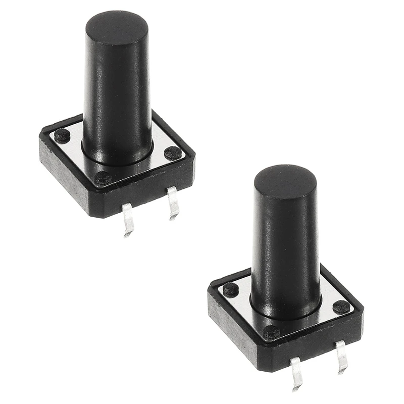 میکرو سوئیچ مدل Vertical-12×12×17-4P بسته 2 عددی