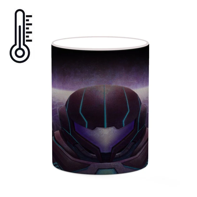 ماگ حرارتی کاکتی مدل بازی متروید پرایم Metroid Prime کد mgh29536