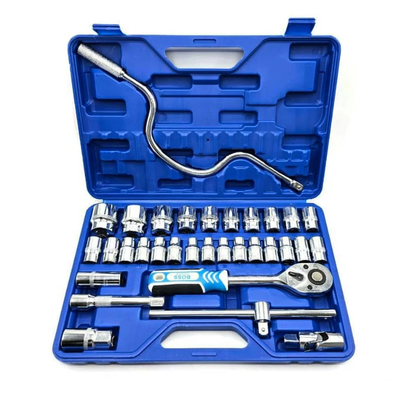 آچار بکس باس مدل BS-33 مجموعه 33 عددی 